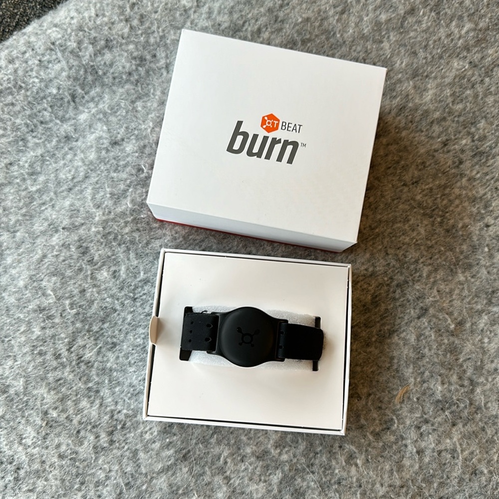 Lightly used Orange Theory heart rate monitor